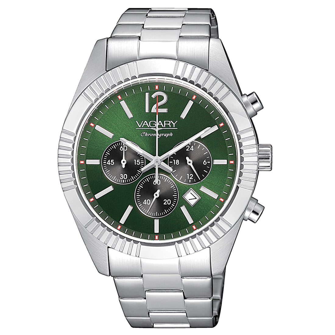 Orologio Uomo Vagary By Citizen Timeless Cronografo Verde IV4-519-41
