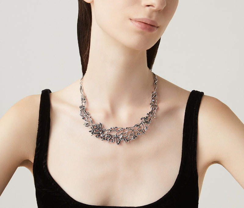 Collana Donna Giovanni Raspini Argento 925 Girocollo Albero Della Vita 09982