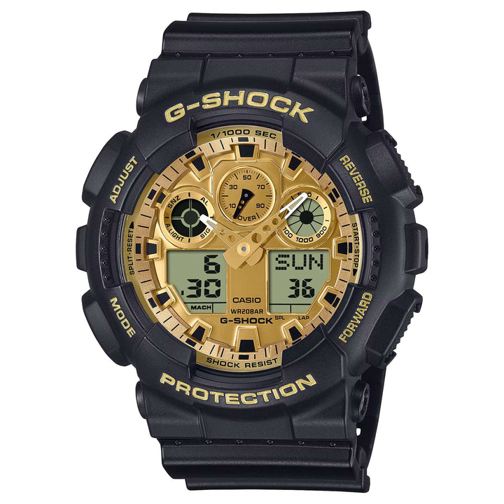 Orologio Uomo Casio G-SHOCK Nero Oro GA-100GGB-1A9ER