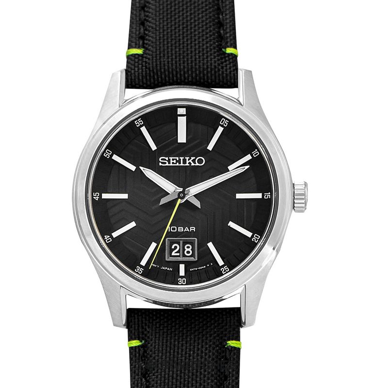 Orologio Uomo Seiko Acciaio Quarzo Solo tempo Gran Data Cordura SUR517P1