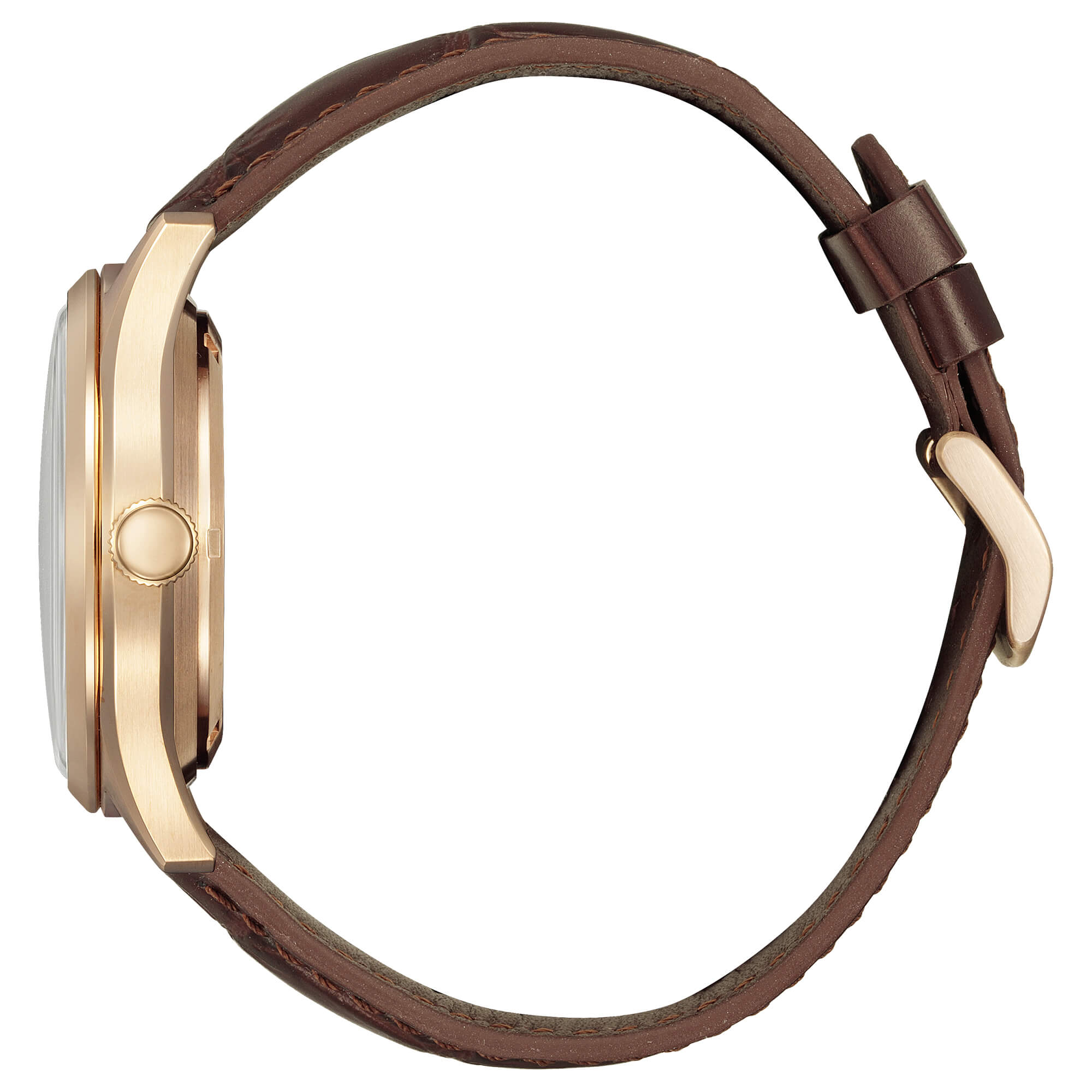 Orologio Uomo Citizen Automatico Acciaio Dorato Argentè Doppia Data NH8393-05A