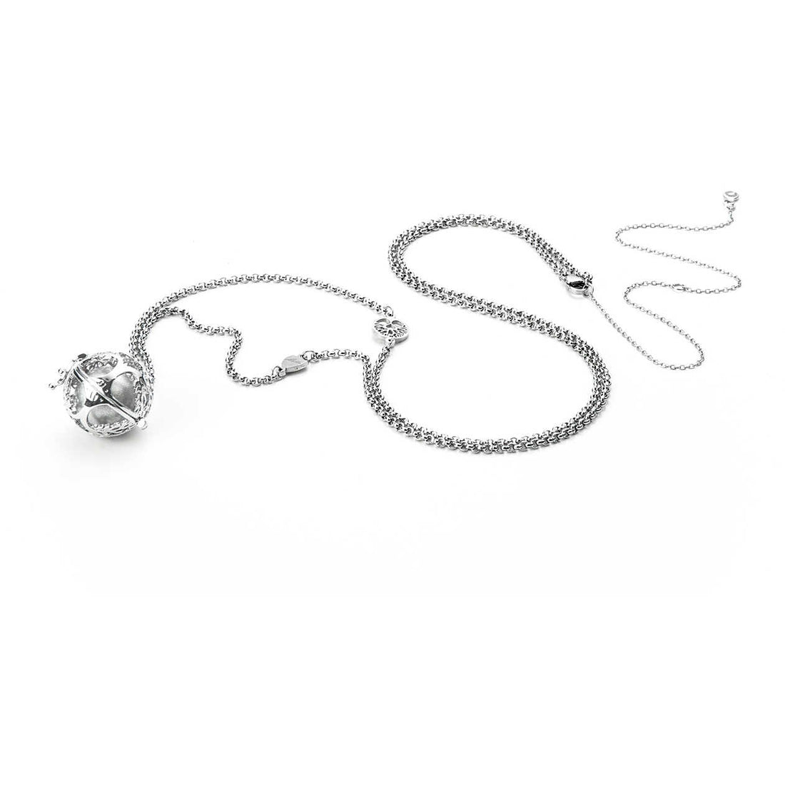 Collana Donna Acciaio Chiama Angeli 4US Cesare Paciotti 4UCL3184W