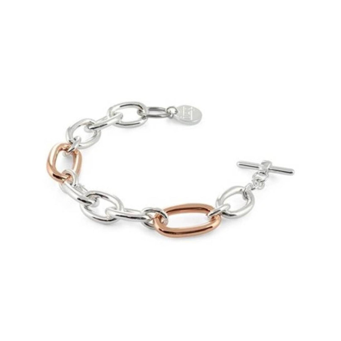 Bracciale Donna Unoaerre 1AR Bronzo Bianco Rosè Catena 000EXB4505000
