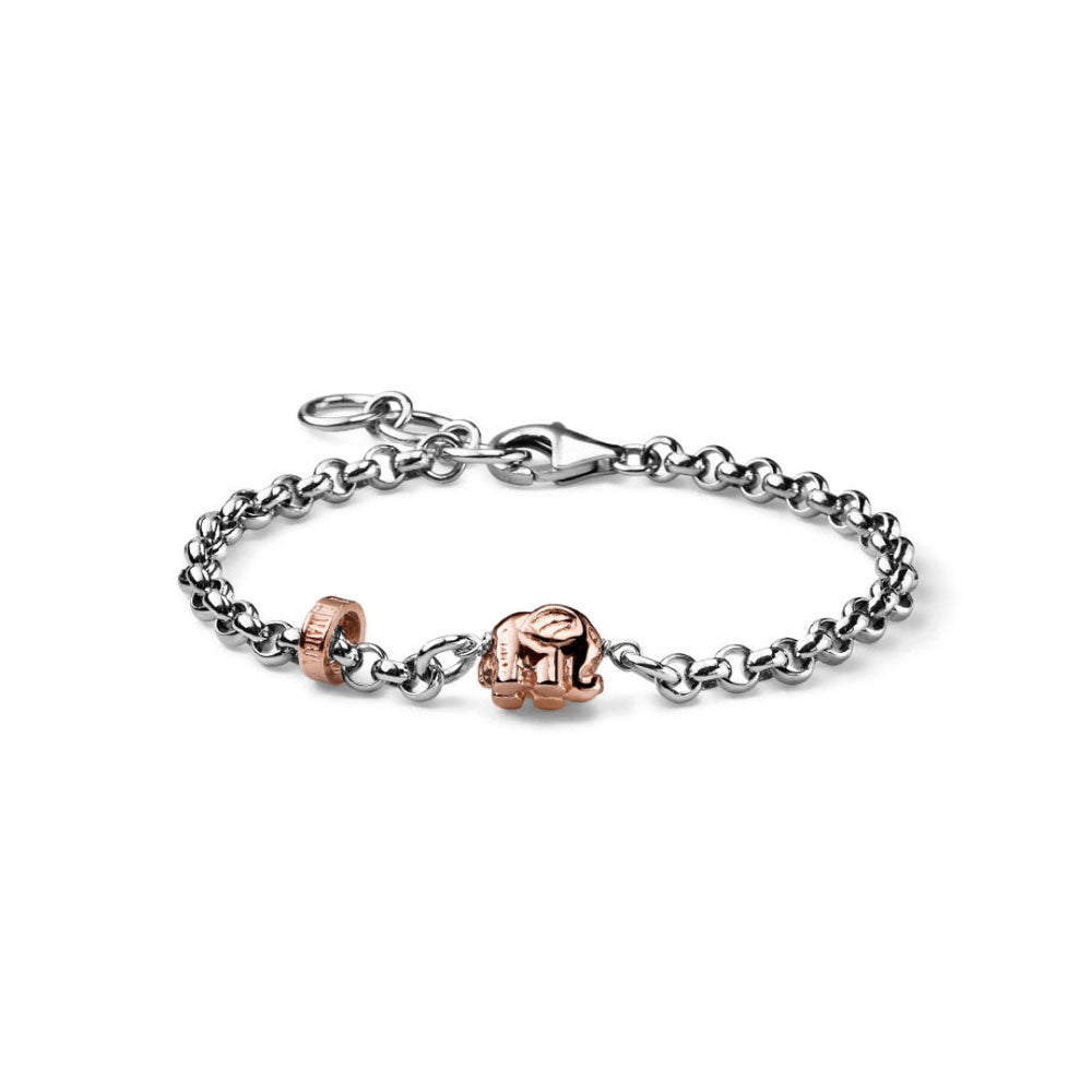 Bracciale Donna Maria Cristina Sterling Argento 925 Elefantino Rosè G2976