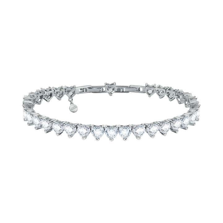 Bracciale Donna Chiara Ferragni Tennis Zirconi Bianchi a Cuore