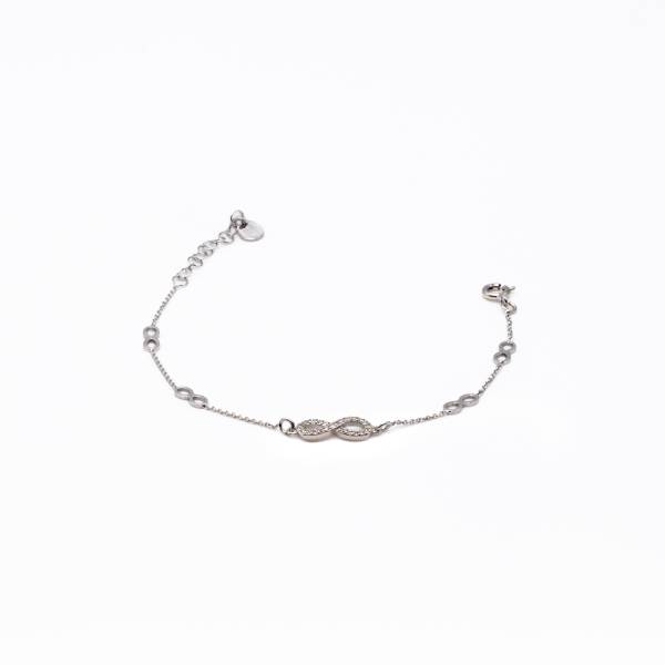 Bracciale Donna Re Mida Argento 925 Infinito B008