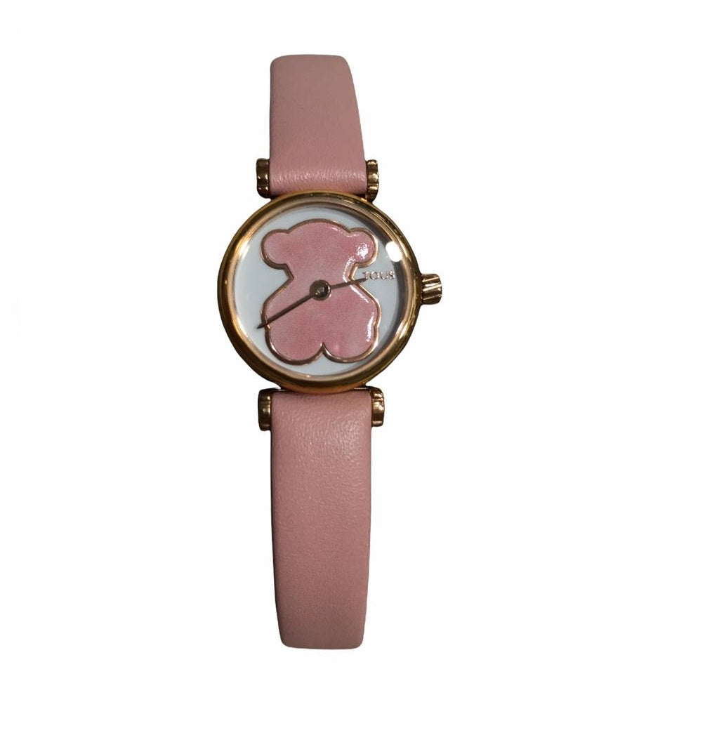 Orologio Donna Tous Quarzo Solo Tempo Pelle Rosa