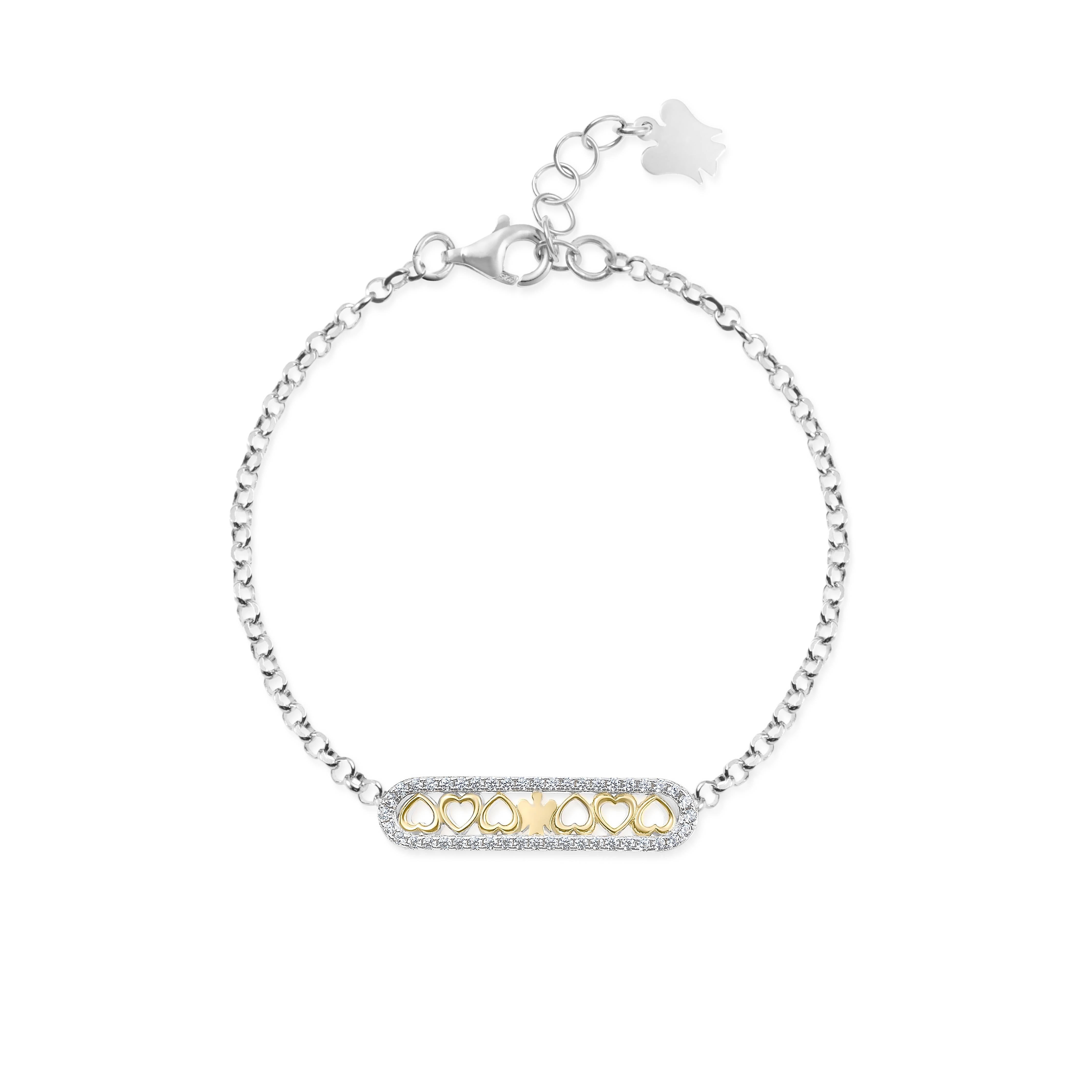 Bracciale Donna Roberto Giannotti Cuori Angelo GIA463