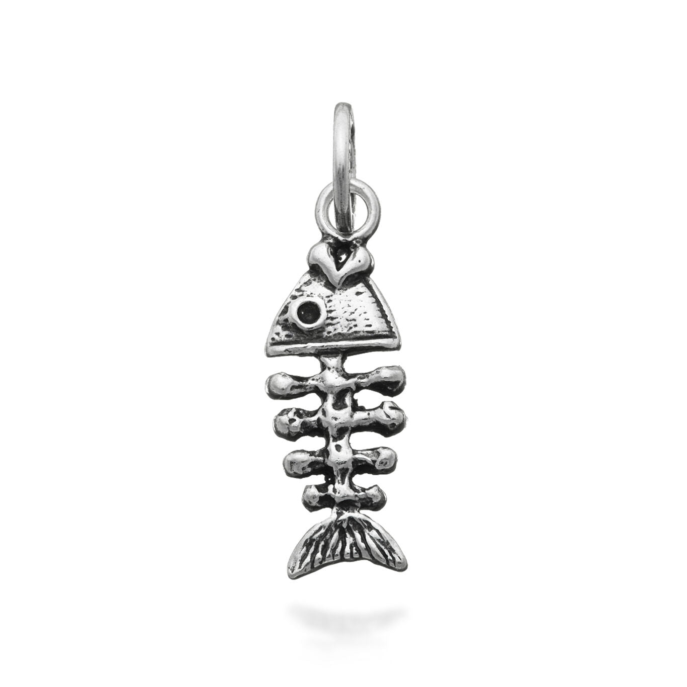 Charm Donna Giovanni Raspini Argento 925 Lisca Di Pesce Porta Fortuna 06004