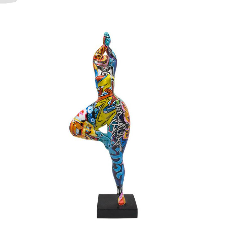 Scultura Poishome Ballerina Resina 15x9x46 KH23B5073-46A