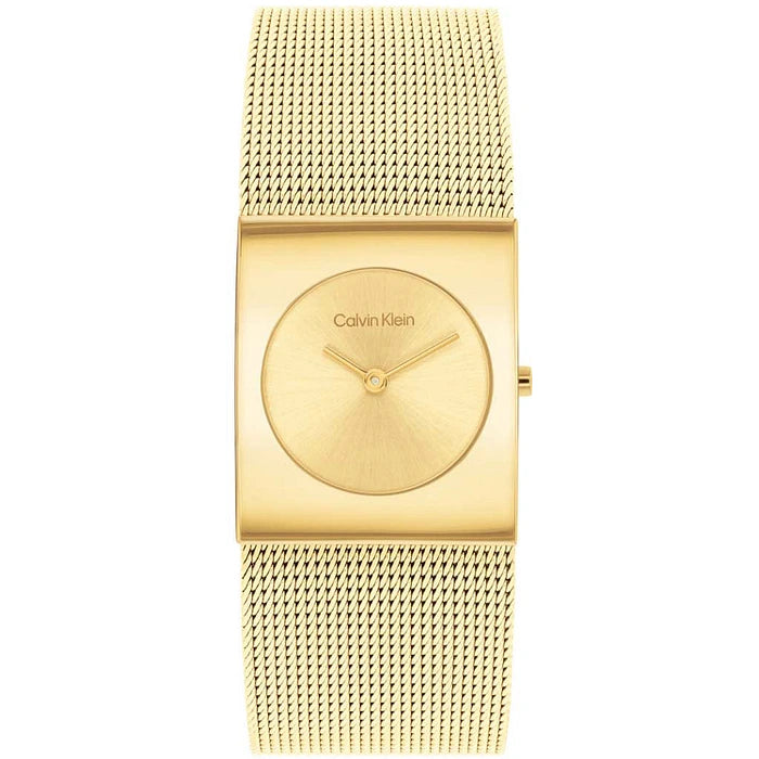 Orologio Donna Calvin Klein Acciaio Dorato Quarzo Solo Tempo 25100062