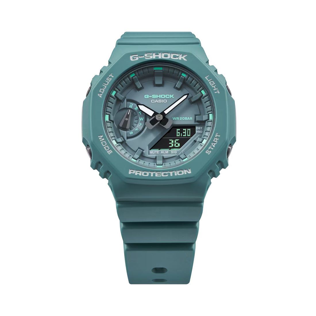 Orologio Uomo Ragazzo Casio G-SHOCK Quarzo Verde Pastello GMA-S2100GA-3AER