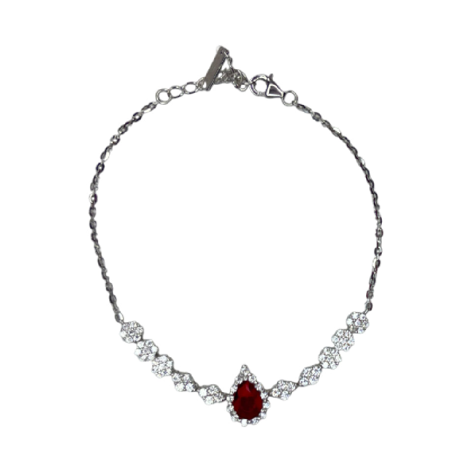 Bracciale Donna Re Mida Zirconi Argento BR-Djv-14