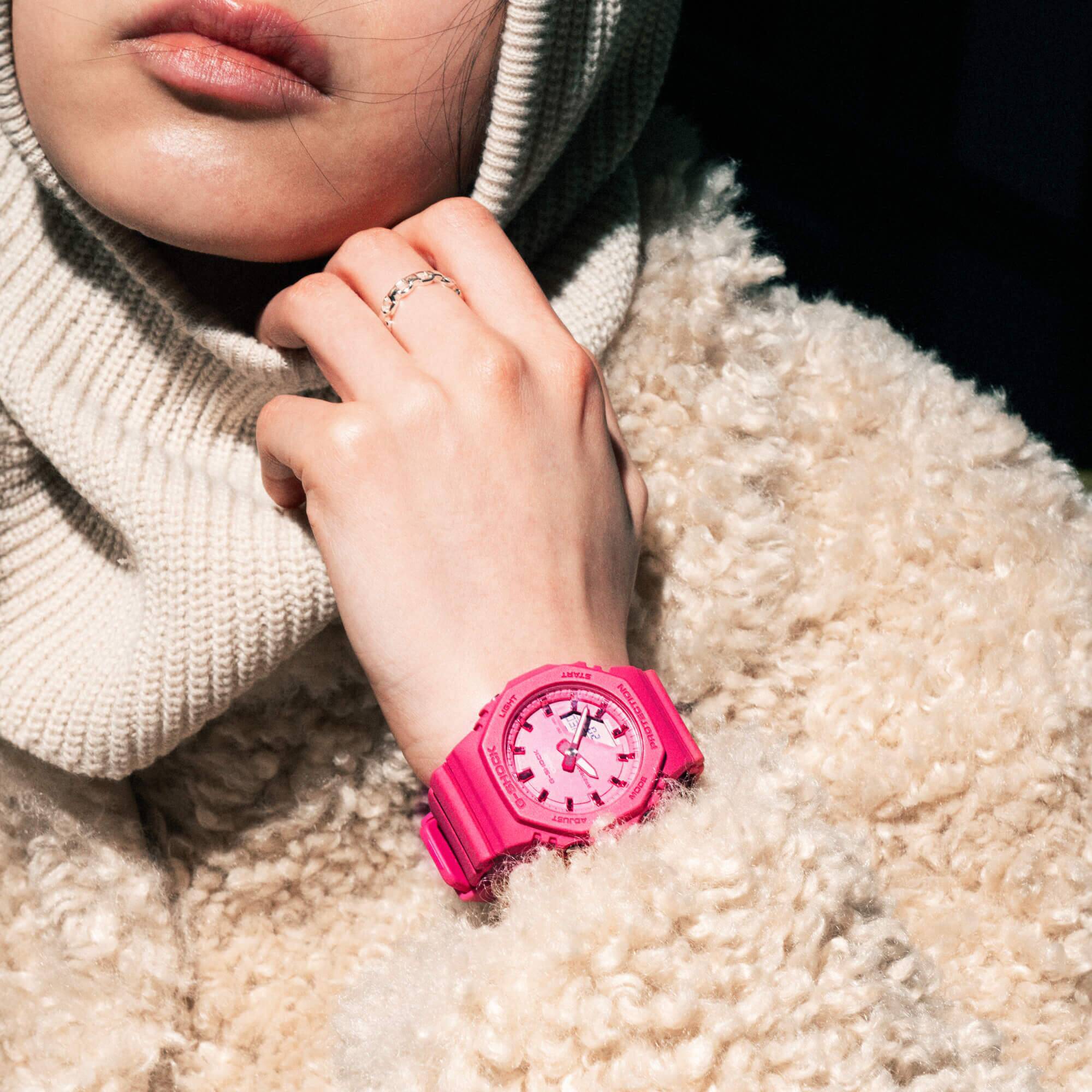 Orologio Donna Casio G-SHOCK Fucsia GMA-P2100PP-4AER