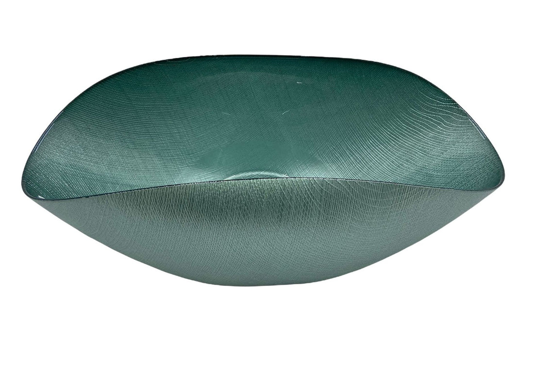 Centrotavola Cristallo Onlylux Burano Sterling Verde 38 x 11cm OL01729