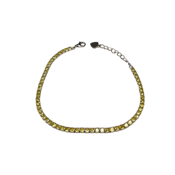 Bracciale Unisex Re Mida Tennis Argento 925 Tinta Unita