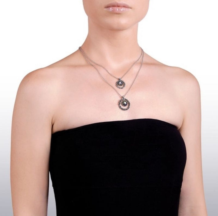 Collana Doppia Mini Maui Argento Donna Giovanni Raspini