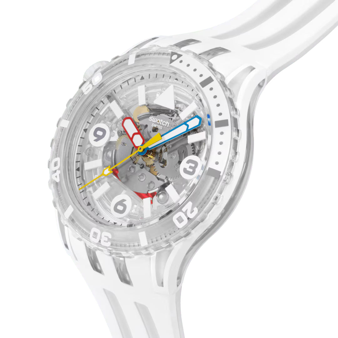 Orologio Unisex Swatch SCUBAQUA AURELIA AURITA Jelly SSCU09K100