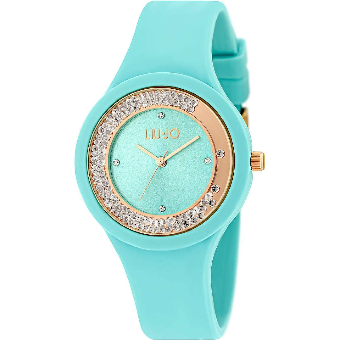 Orologio Donna Liu Jo Quarzo Solo Tempo Dancing Sport Gomma Cassa Rosè TLJ1425