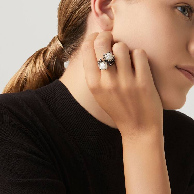 Anello Donna Giovanni Raspini Argento 925 Mari Del Sud 10230/16