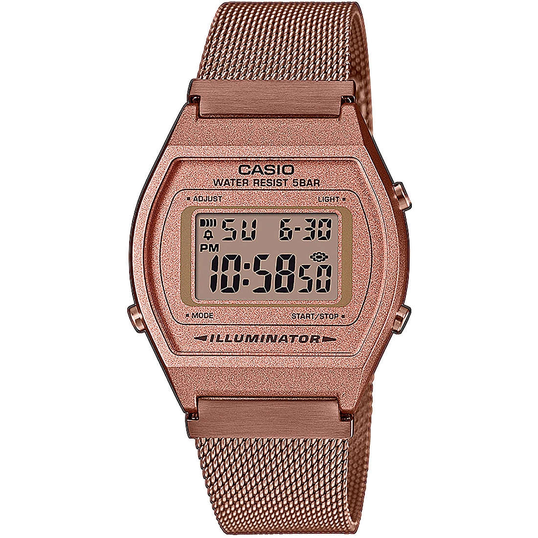 Orologio Donna Acciaio Casio Vintage Quarzo Rosè B640WMR-5AEF