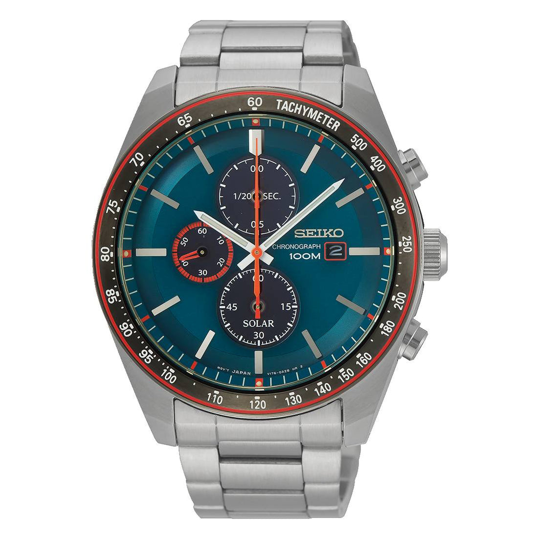 Orologio Uomo Acciaio Cronografo Seiko solare SSC717P1