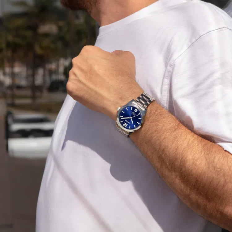 Orologio Uomo Calypso Gomma Quarzo Solo Tempo Acciaio Blu K5866/3