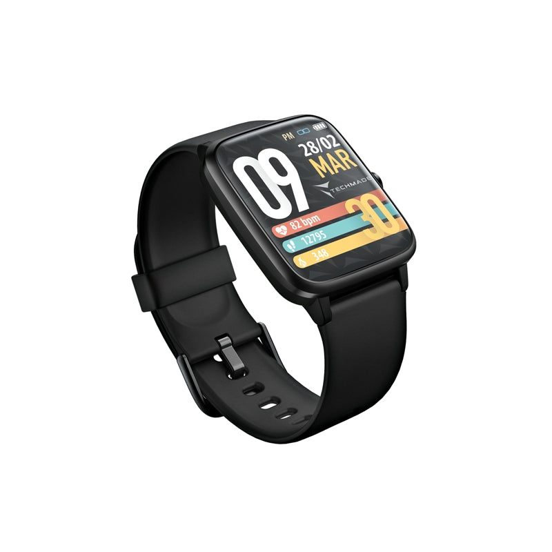 Orologio Uomo Techmade Smartwatch Total Black Nero TM-MOVE-BK