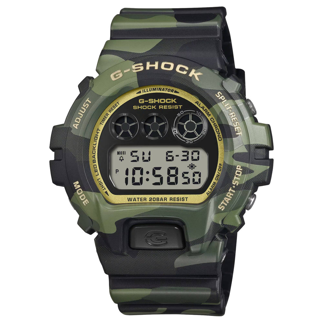Orologio Uomo Casio G-SHOCK Camuoflage Verde DW-6900CMG-3ER
