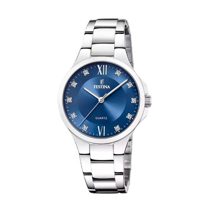Orologio Donna Festina Mademoiselle Solo Tempo Acciaio Blu F20582/3