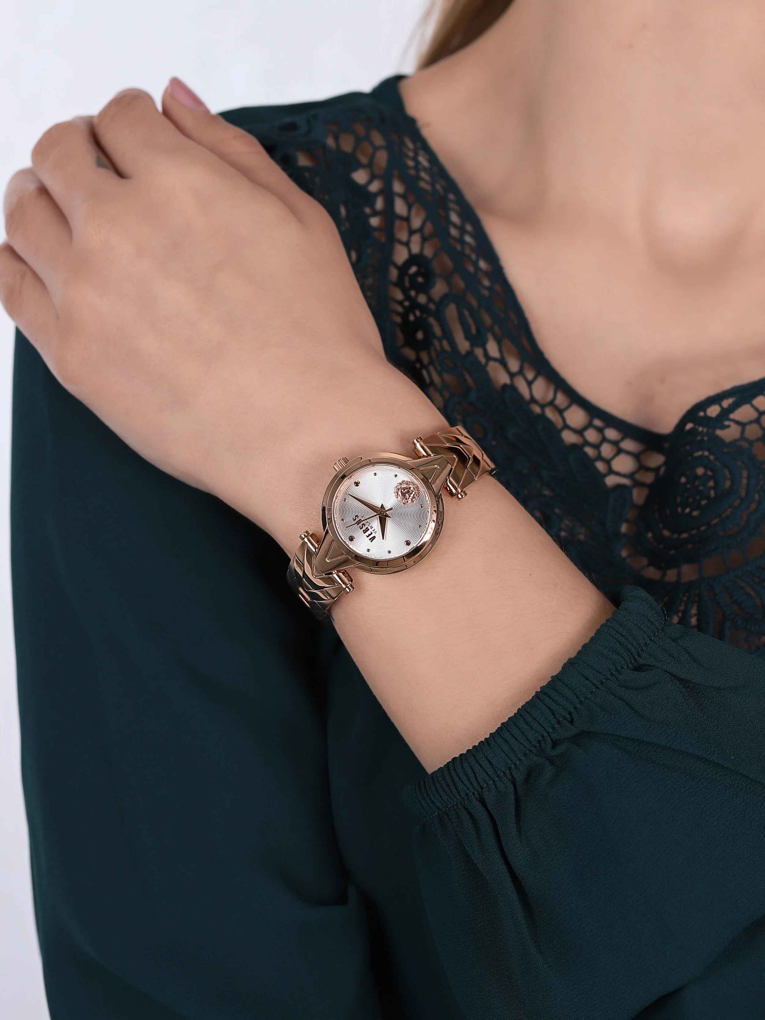 Orologio Donna Versus By Versace Acciaio Rosè Leone Quarzo Solo Tempo VSPVN0920