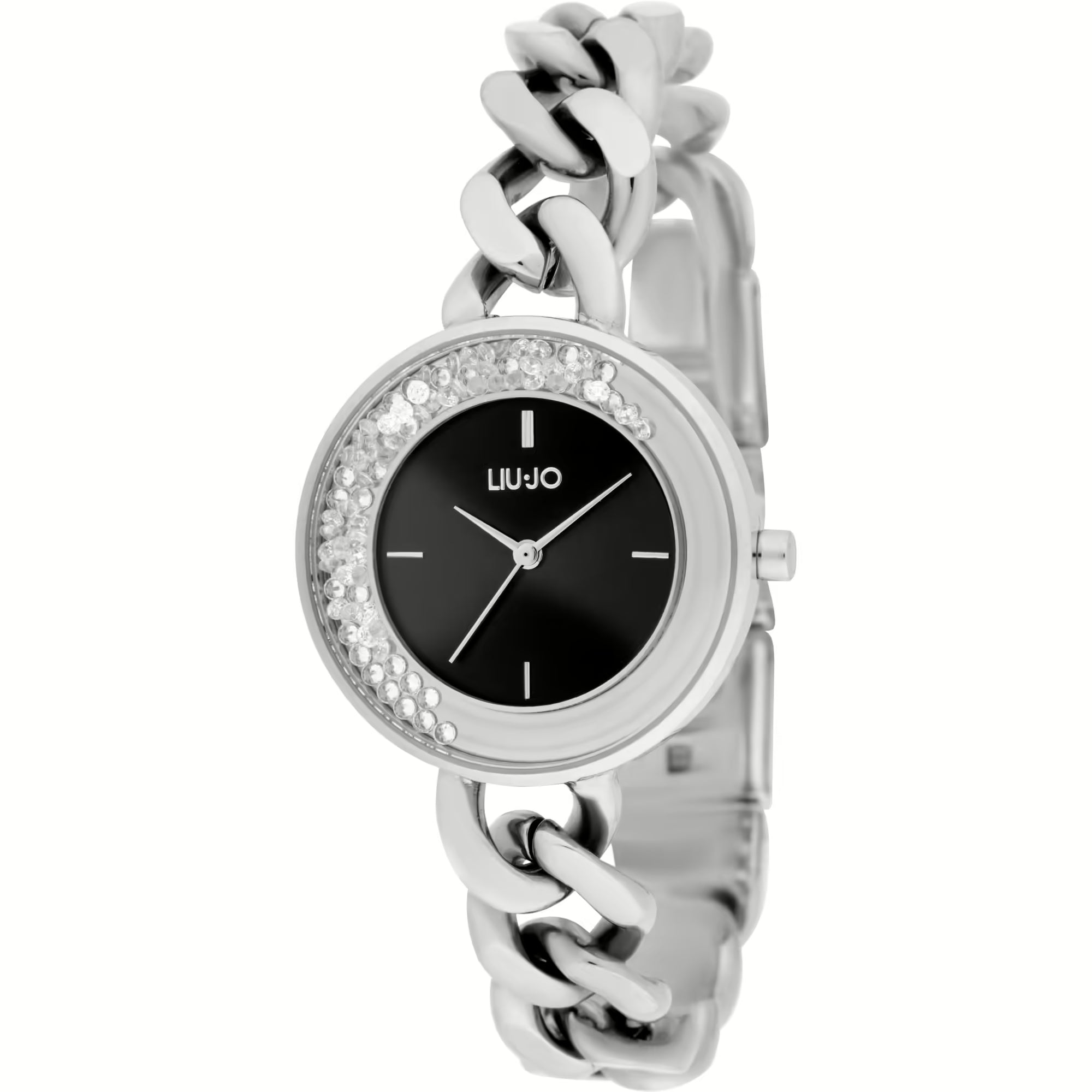 Orologio Donna Acciaio Liu Jo Luxury Dancing Zirconi Solo Tempo Quarzo