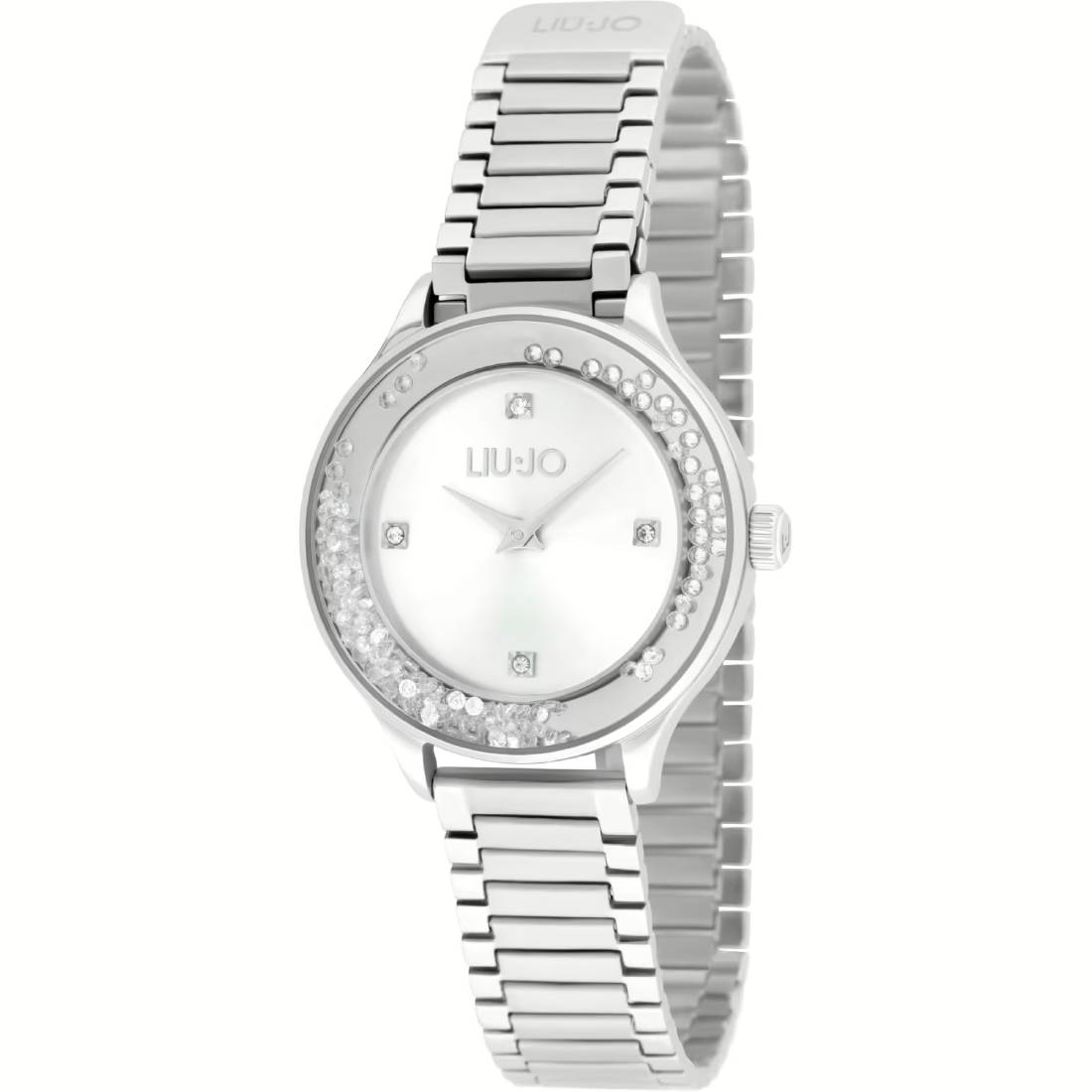 Orologio Donna Liu Jo Quarzo Solo Tempo Acciaio Zirconi Dancing Shine TLJ2340