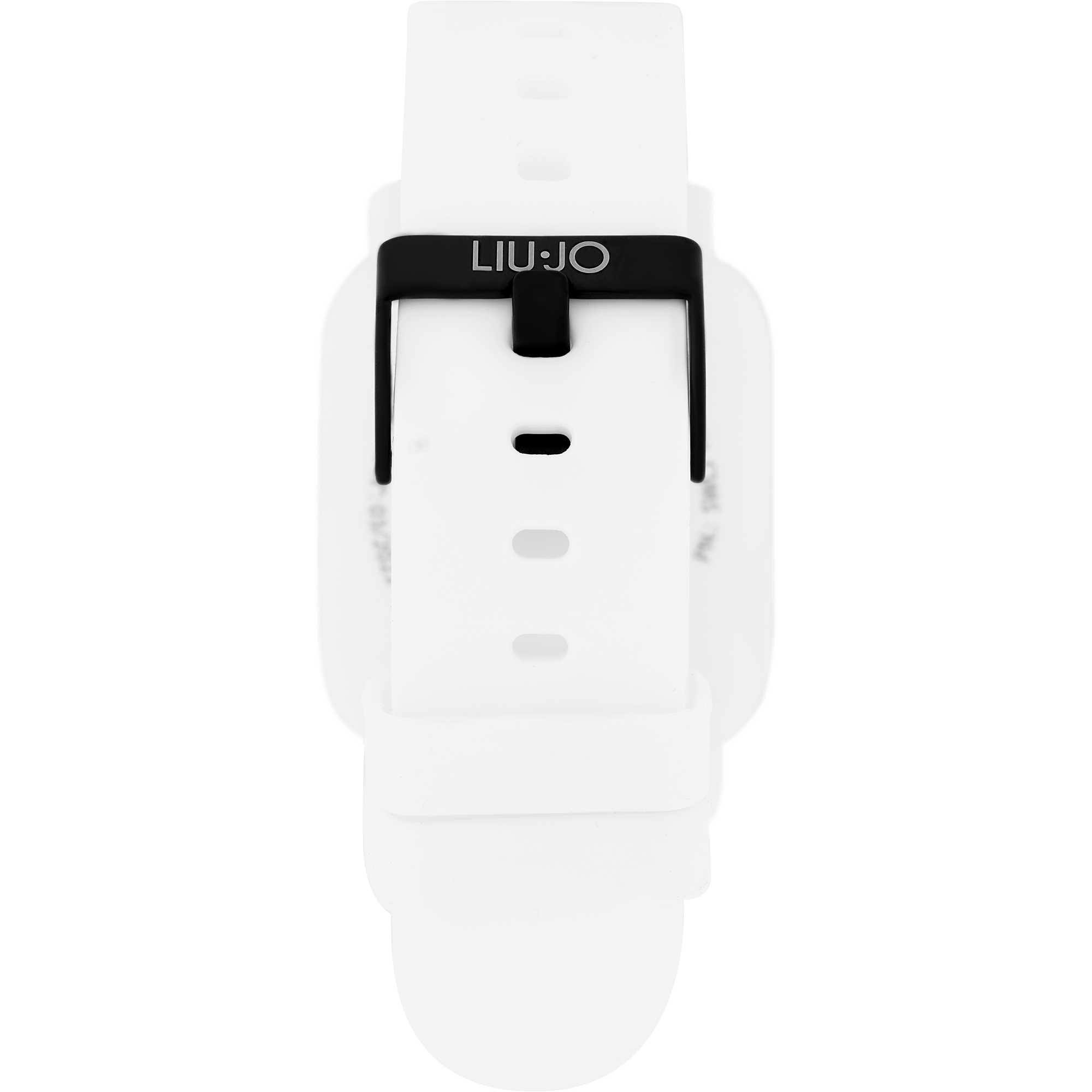 Orologio Liu Jo Donna Smartwatch Cinturino Cassa Gomma Bianco SWLJ025