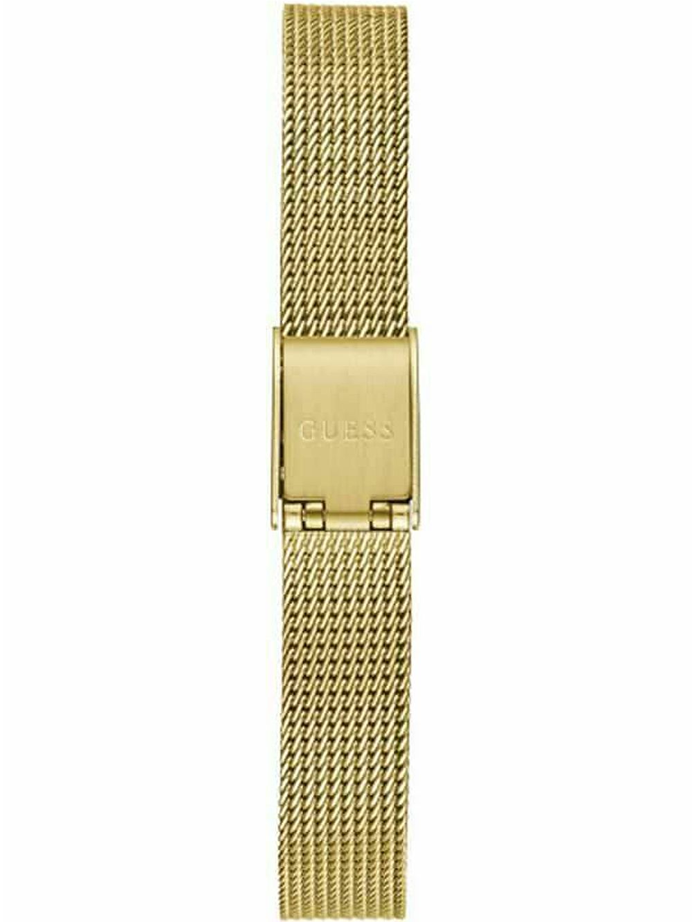 Orologio Donna Guess Quarzo Solo Tempo Acciaio Dorato Maglia Milano GW0287L2
