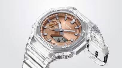 Orologio Unisex Casio G-SHOCK Rosè Scheletrato GA-2100BM-7A5ER