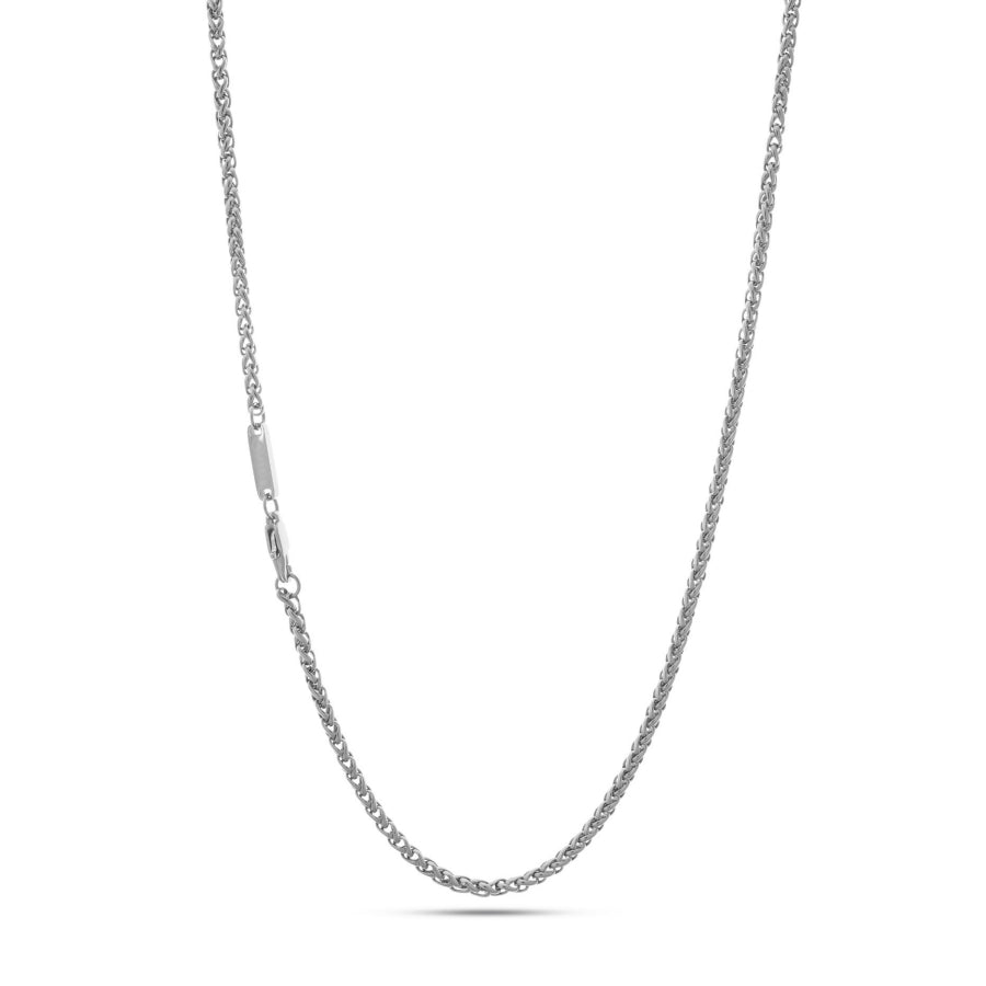 Collana Uomo Liu Jo Girocollo Acciaio Catena Spigata MLJ462