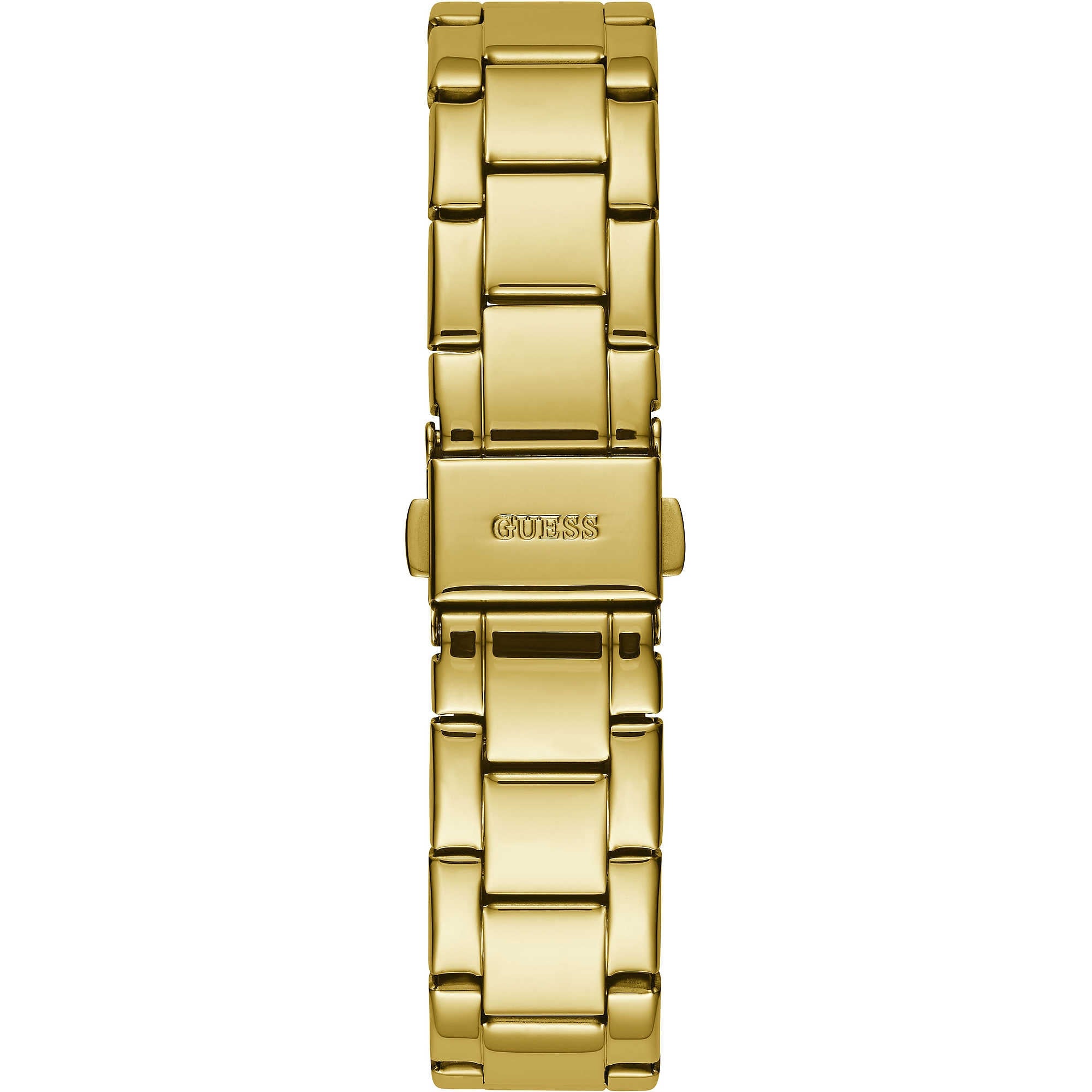 Orologio Donna Guess Quarzo Solo Tempo Acciaio Dorato Zirconi Bianchi GW0001L2