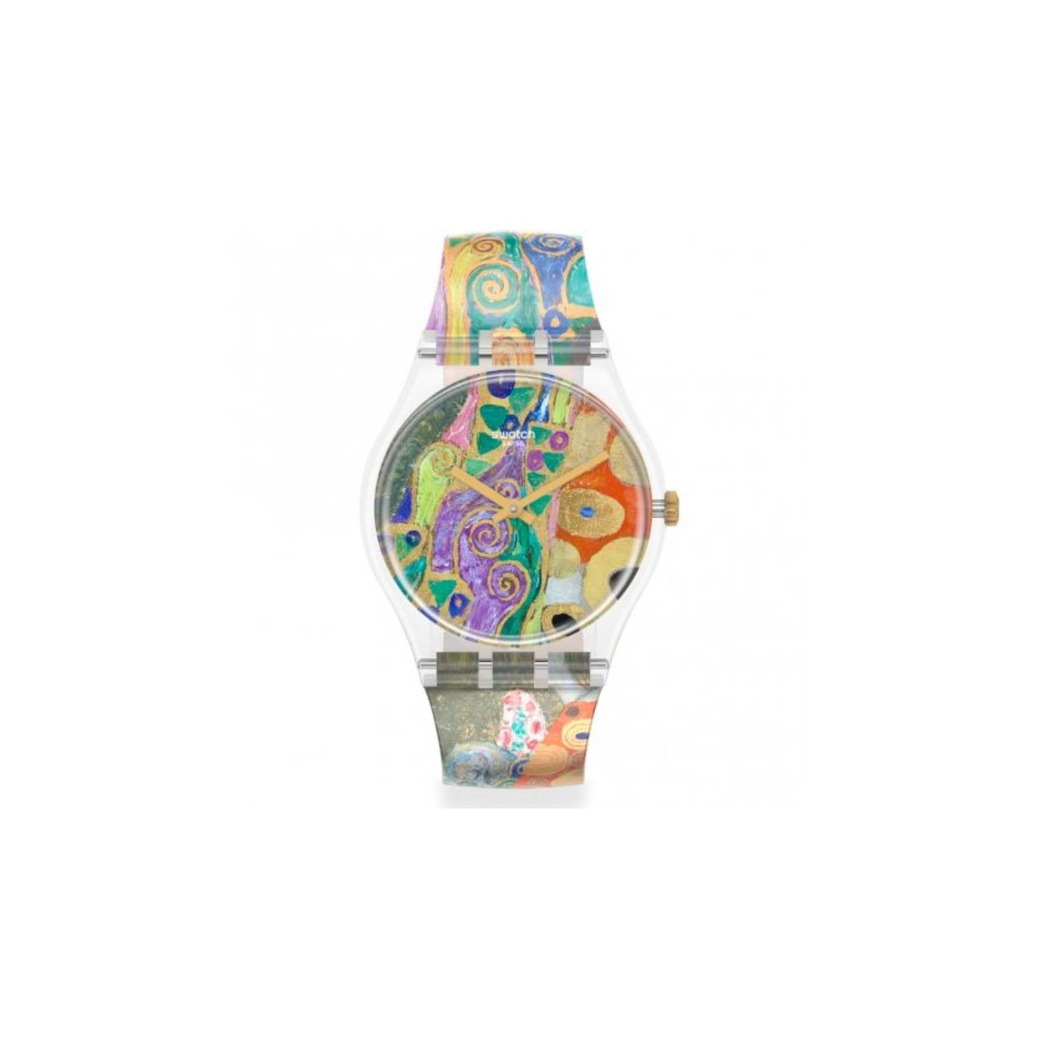 Orologio Donna Solo Tempo Silicone S.Made Swatch Collezione MOMA GZ349