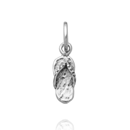 Charm Donna Giovanni Raspini Argento 925 Mini Ciabattina Realizzato A Mano 10909