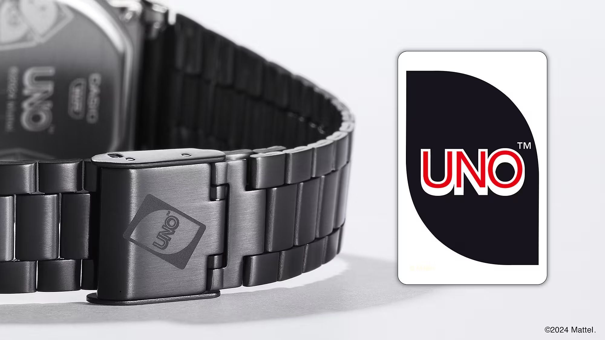 Orologio Unisex Casio X UNO Vintage Acciaio Nero Quarzo Digitale A168WEUC-1AER