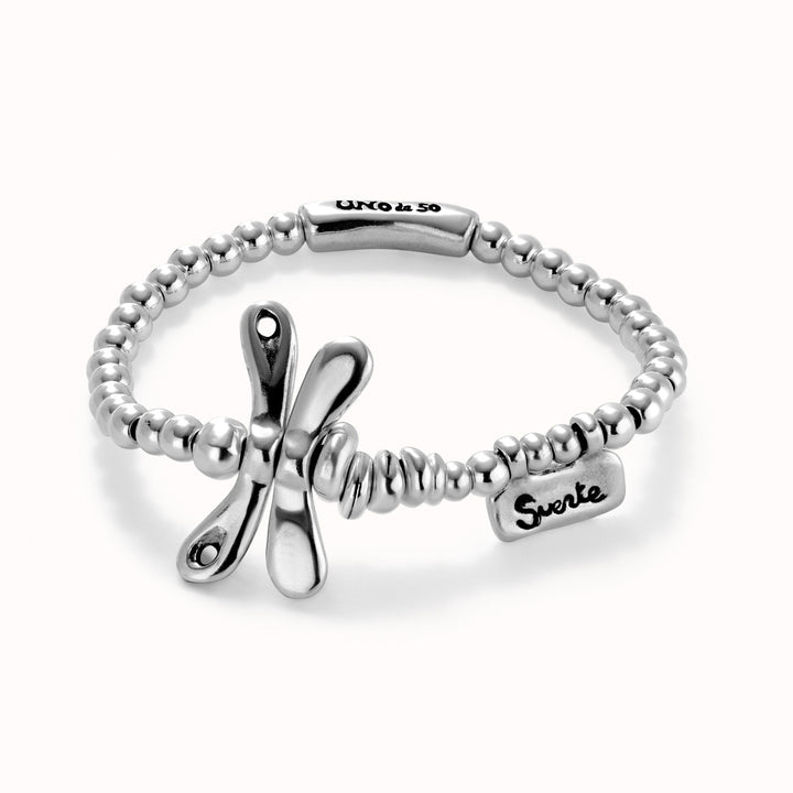 Bracciale Donna Uno De 50 Elastico Libellula Suerte PUL2476MTL0000M
