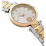 Orologio Donna Versus By Versace Quarzo Solo Tempo Acciaio Bicolore Leone VSPHK0920