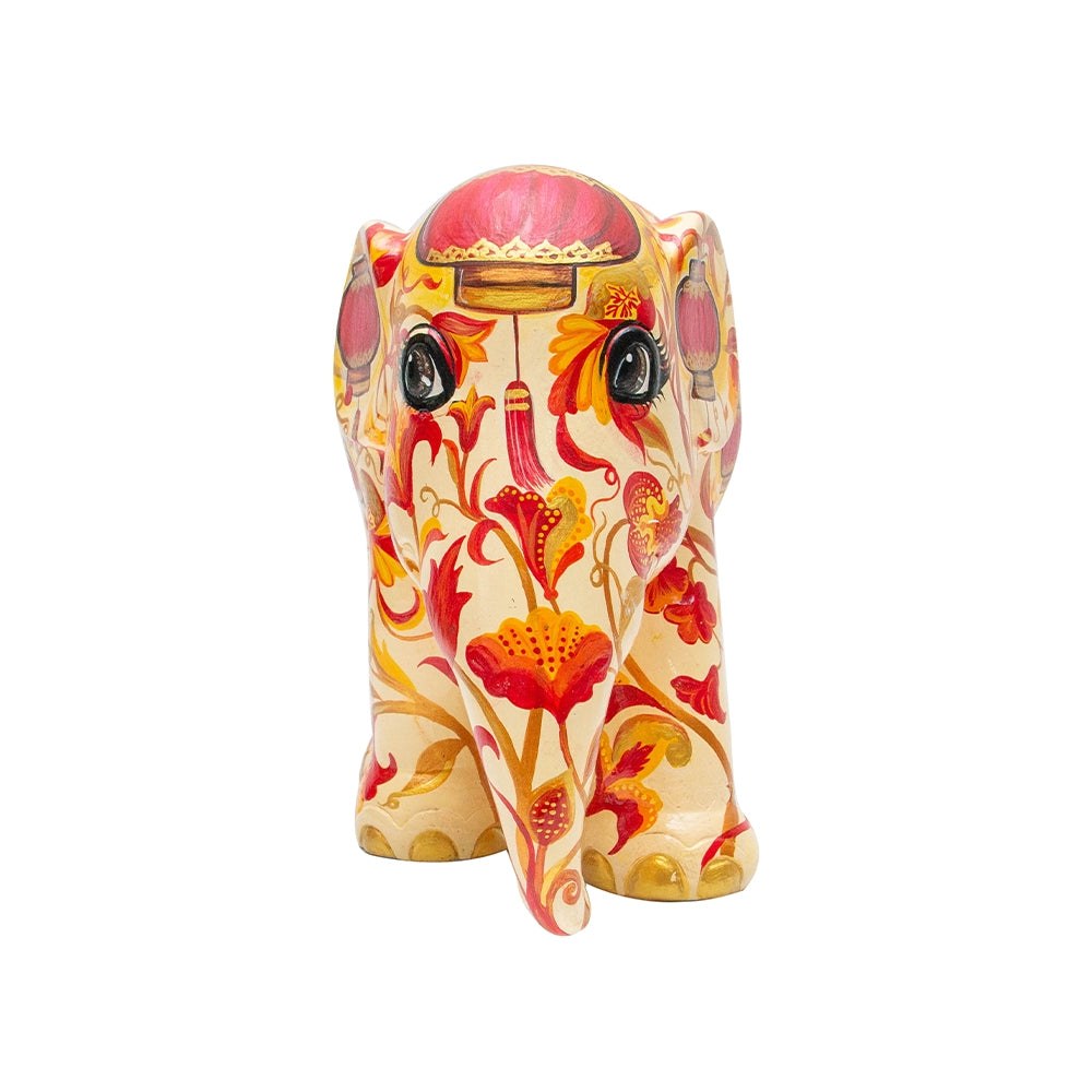 Scultura Elefante Onlylux Tuan Yuan 15 cm Resina Dipinto A Mano 8858831259072