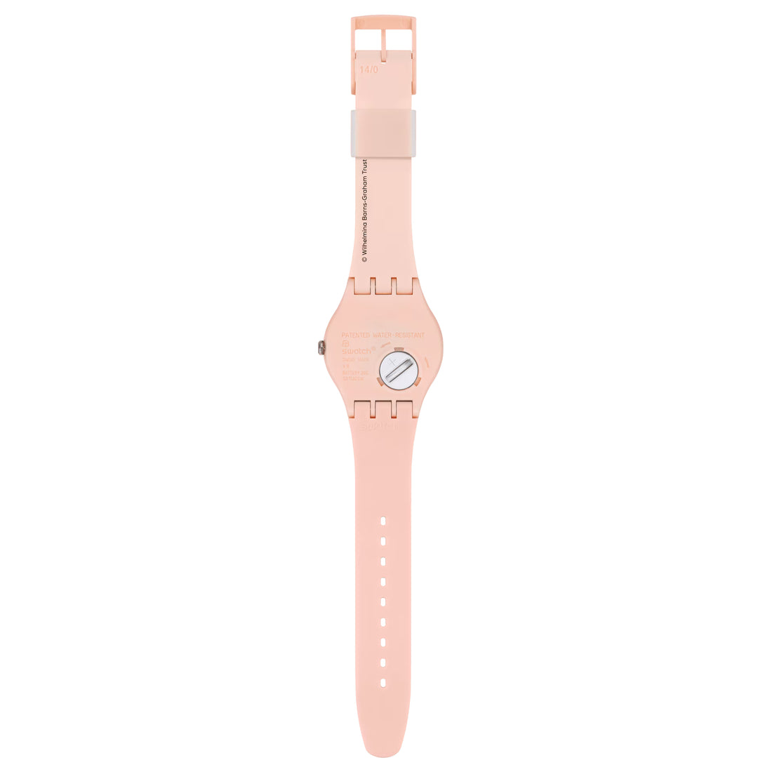 Orologio Unisex Swatch Barns-Graham's Orange And Red On Pink SUOZ362