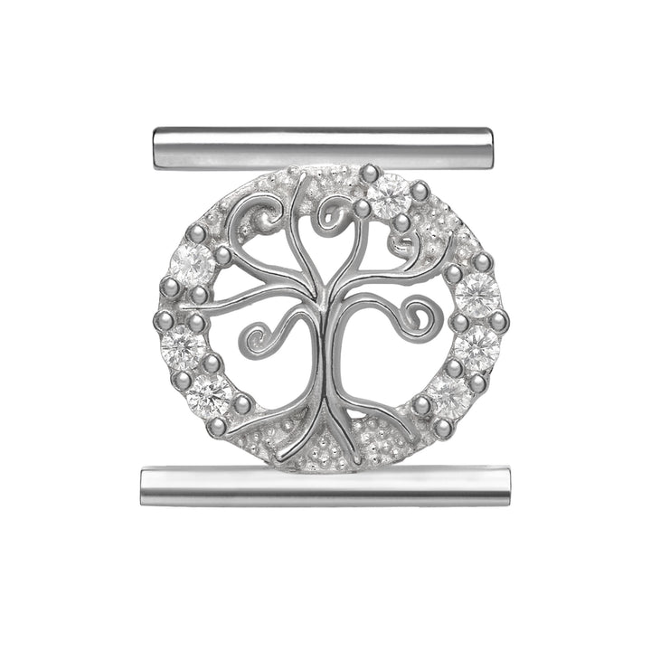Ciondolo Donna Eleonora Giordani Argento Albero Della Vita Zirconi EG0052