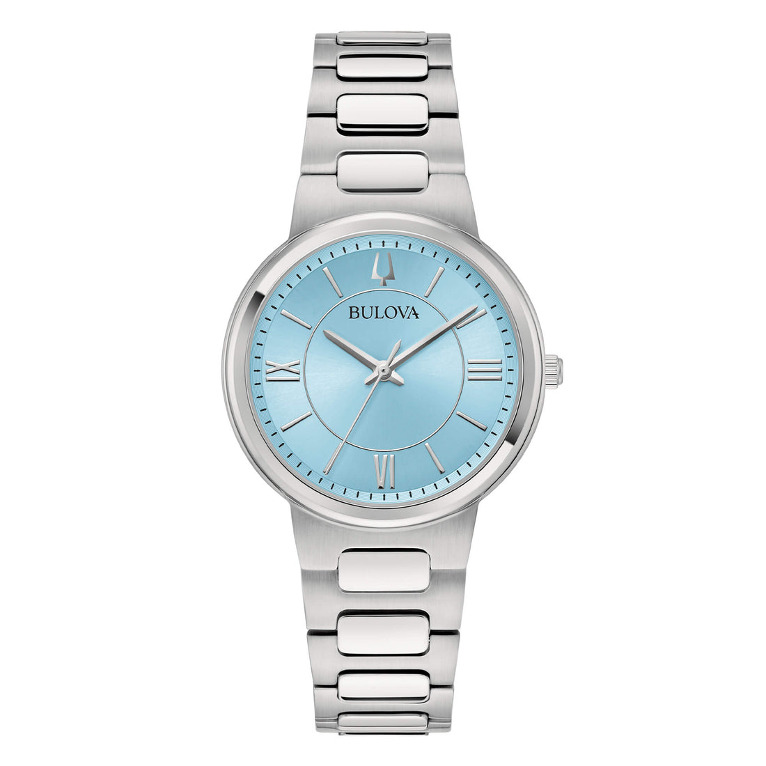 Orologio Donna Bulova Quarzo Solo Tempo Celeste Lady Acciaio 96L336
