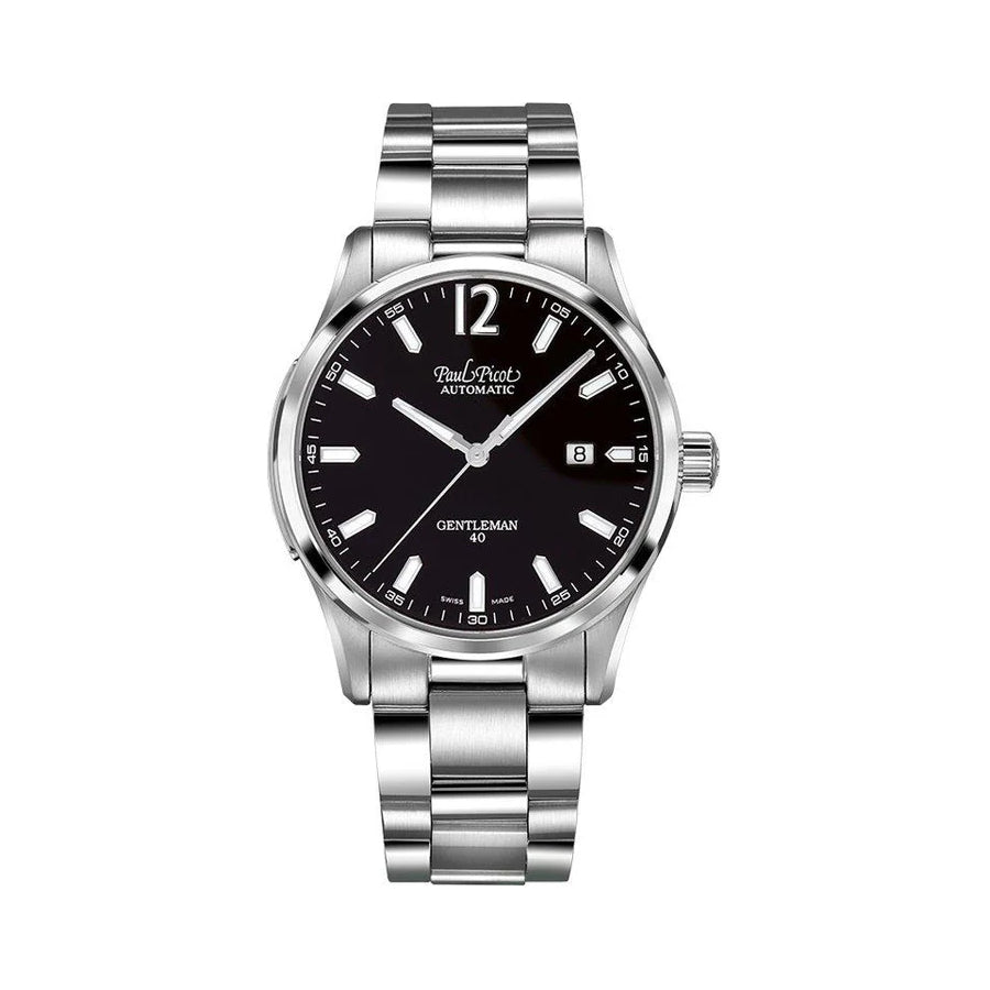 Orologio Uomo Paul Picot Gentleman Automatico Nero Acciaio N4104/BN