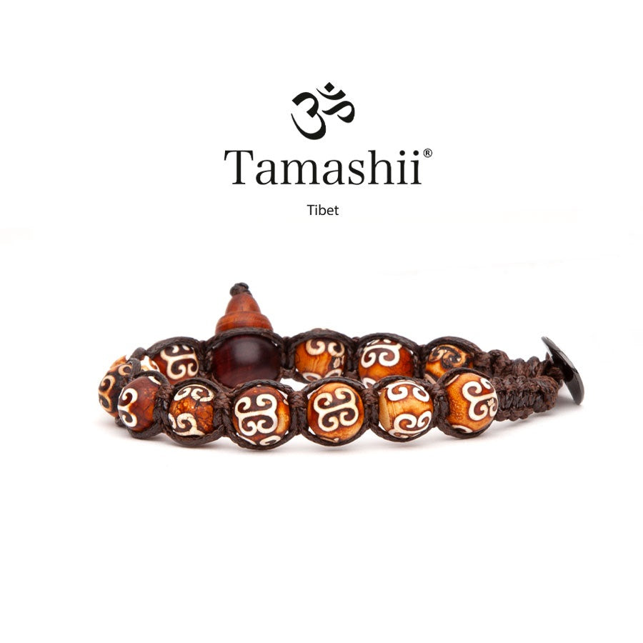 Bracciale Uomo Tamashii biglie Gzi Elephant  BHS900-305