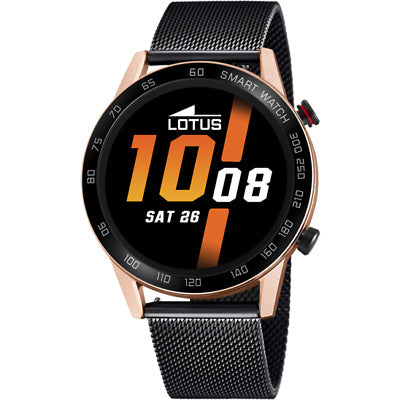 Orologio LOTUS  Smartwatch Cinturino Acciaio Milano e cinturino gomma